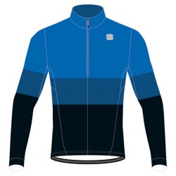 Sportful Squadra Junior Race Jersey brillante blaue / schwarz